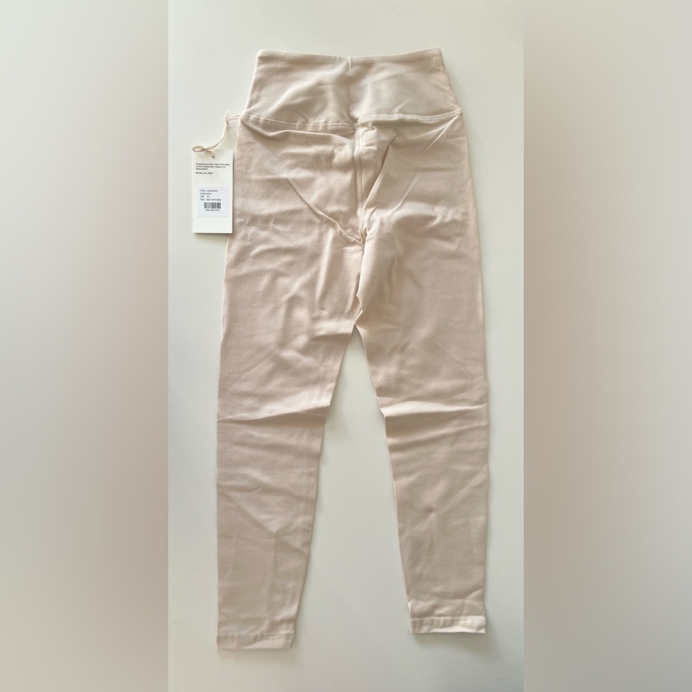 NWT MATE Organic Stretch Midi Legging - color: bone - XS - Picture 7 of 7